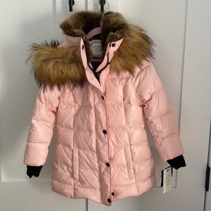 S13 Down Coat 2T/3T - Pink